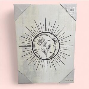 Sun and Moon Canvas Art